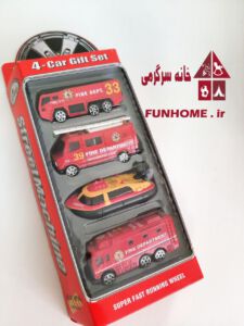 ست ماشین فلزی 4 تایی