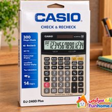 ماشین حساب رومیزی کاسیو CASIO DJ-240D Plus چهارده رقمی