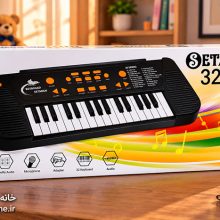 کیبورد اسباب‌بازی ستاره مدل VT5200 | ۳۲ کلید – مشکی