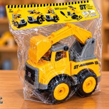 بیل مکانیکی اسباب بازی زرد مدل Construction Truck