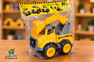 بیل مکانیکی اسباب بازی زرد مدل Construction Truck