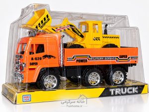 ماشین حمل بار اسباب بازی با بیل مکانیکی - مدل A-620
