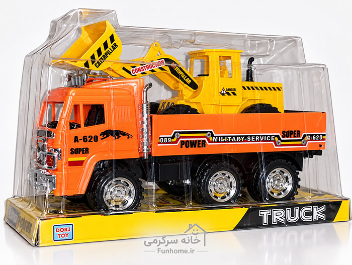 ماشین حمل بار اسباب بازی با بیل مکانیکی - مدل A-620