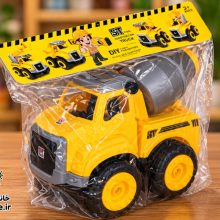 کامیون میکسر اسباب بازی زرد مدل Construction Truck