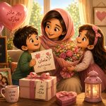 روز مادر طرح نقاشی