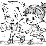 طرح های آماده رنگ آمیزی کودکان
