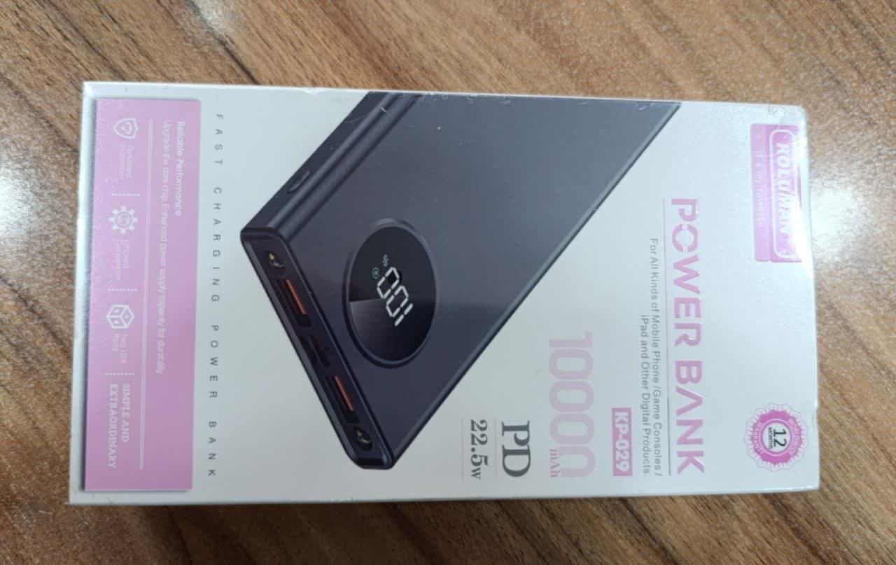 پاوربانک کلومن مدل KP-029 ظرفیت 10000