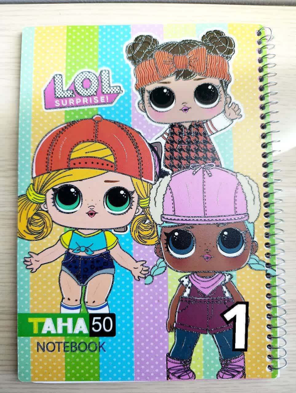 دفتر مشق ۵۰ برگ TAHA