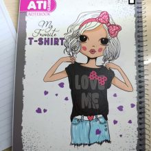 دفتر مشق ۸۰ برگ آتی